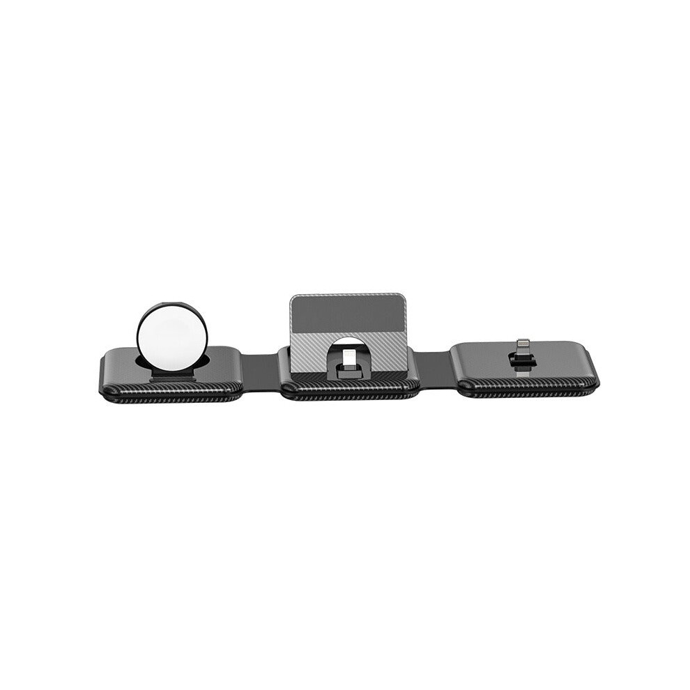 (Black) Fast Qi Wireless Charger For Iphone 13/14/Pro/Max, Iwatch, Airpods Black 1138392718711