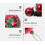 Christmas Spirit: Red Tree Patterned Holiday Balls 5