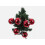 Christmas Spirit: Red Tree Patterned Holiday Balls 6