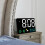 (White light) Large Digital Wall Clock with LED Display, Remote Control, Auto Brightness, Temperature, Humidity, Date, Week, 12/24H 5