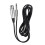 (Black) Moving Coil Wired Microphone for Conference Teaching Karaoke 4