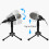 3.5mm Condenser Microphone Home Studio Portable Microphone for PC Computer Phone 6