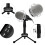 3.5mm Condenser Microphone Home Studio Portable Microphone for PC Computer Phone 4