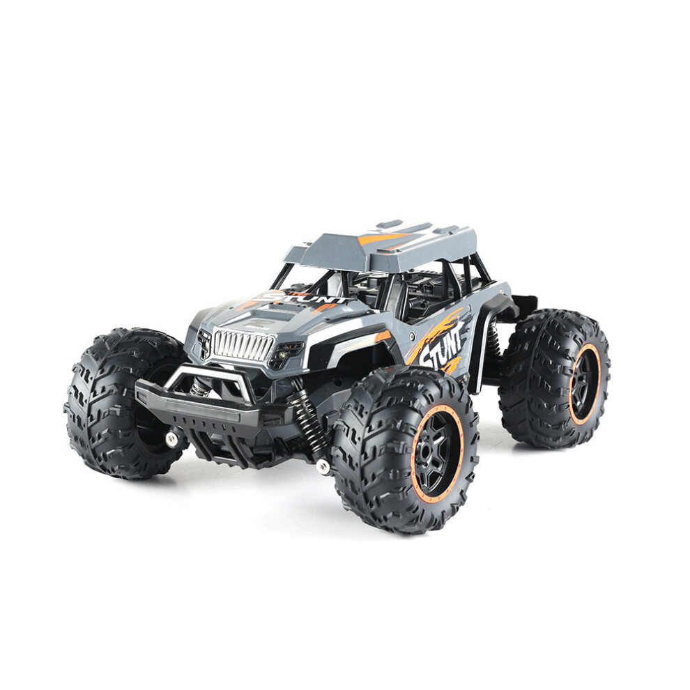 (Silver+Orange) 1/14 2.4G 2WD High Speed RC Car Off-Road Vehicles Climbing Truck RTR Model Toy 18-25km/h