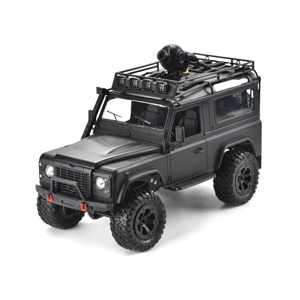 (Black with Camera) 1/12 2.4G 4WD Full Proportional Off Road Crawler RC Car Vehicle Models