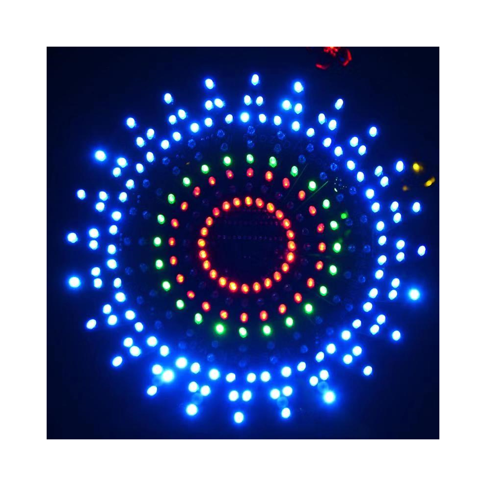 Colorful LED Ferris Wheel DIY Kit Electronic Component DIY Welding Production Kit Parts