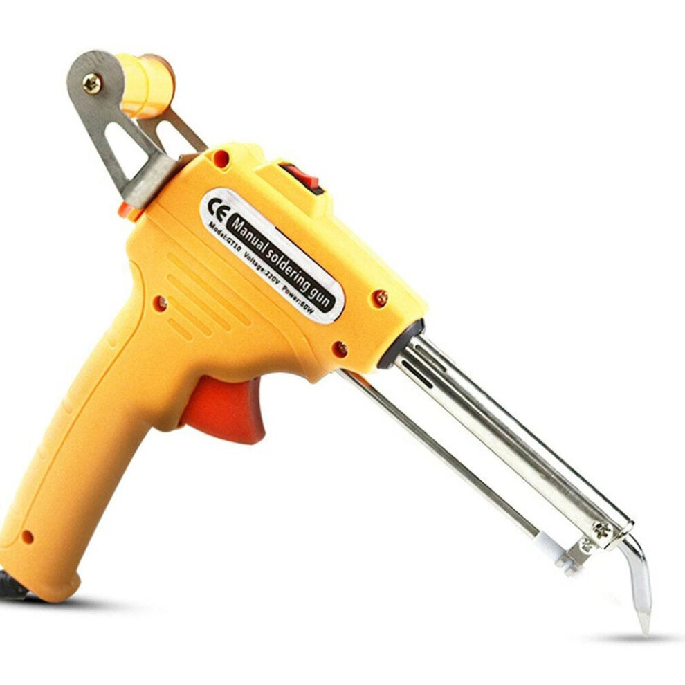 (Internal Heating) 80W Manual Soldering Pistol Welding Electric Iron Internal Heat Type External Heat Type Soldering Pistol 9495687804316
