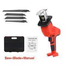 (Saw+Blade Only) 42VF 13000mAh Cordless Reciprocating Saw Electric Saws Portable Woodworking Power Tools