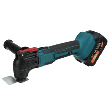 (One Battery, US Plug) 88VF Electric Oscillating Saw Cordless Woodworking Shovel Cutting Trimming Machine W/ None/1/2 Battery