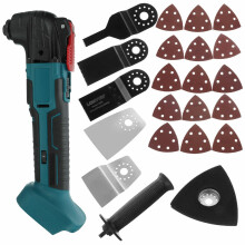 (Without Battery, Without Plug) 88VF Electric Oscillating Saw Cordless Woodworking Shovel Cutting Trimming Machine W/ None/1/2 Battery