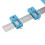 (S) Hole Punch Locator Jig Tool Drill Guide Drawer Cabinet Hardware Dowel Woodworking Ruler 6