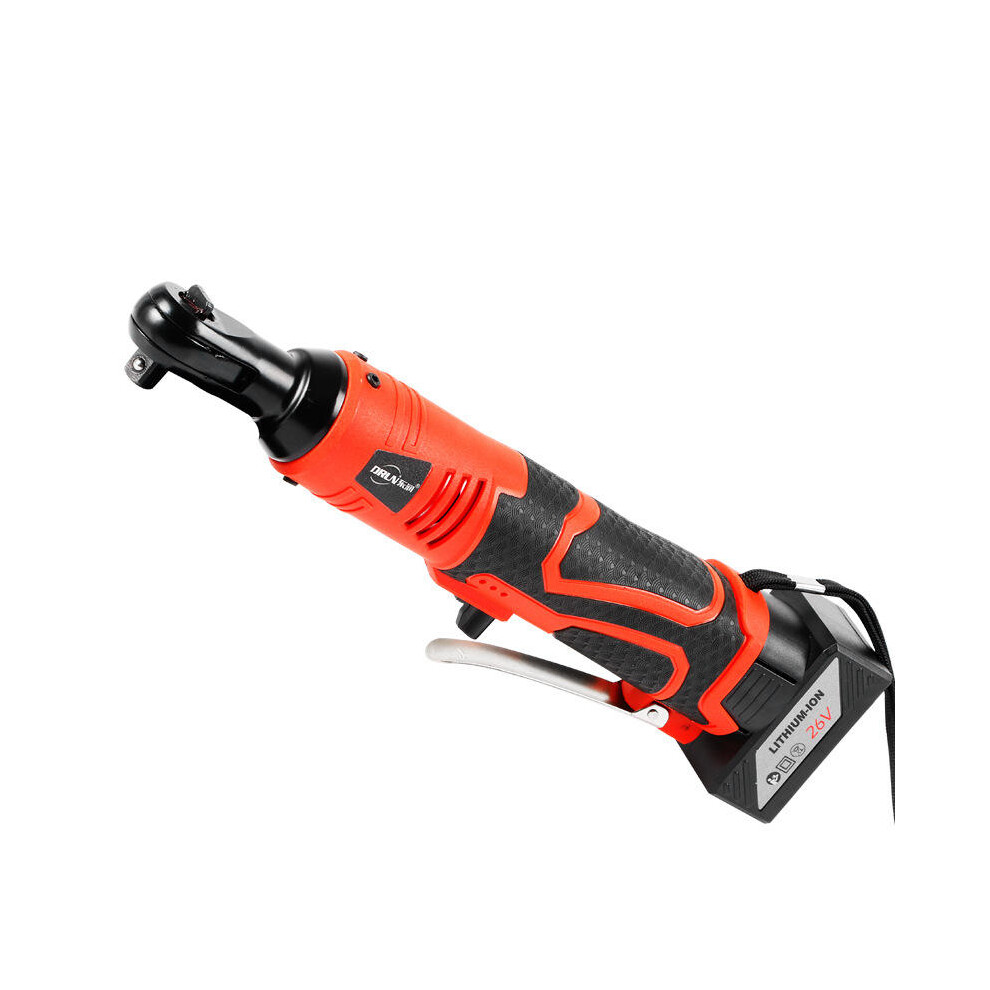(26V) 12/26V 3/8 Inch Chuck Lithium Battery Wrench Rechargable Ratchet Wrench Electric Wrench Tool