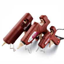 (60W) 20W/60W/100W Hot Melt Glue Gun Adjustable Professional Copper Nozzle Heater Heating Wax