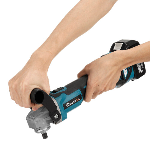 (One Battery, US Plug) 1600W 6 Gears Controllable Speed Polishing Machine