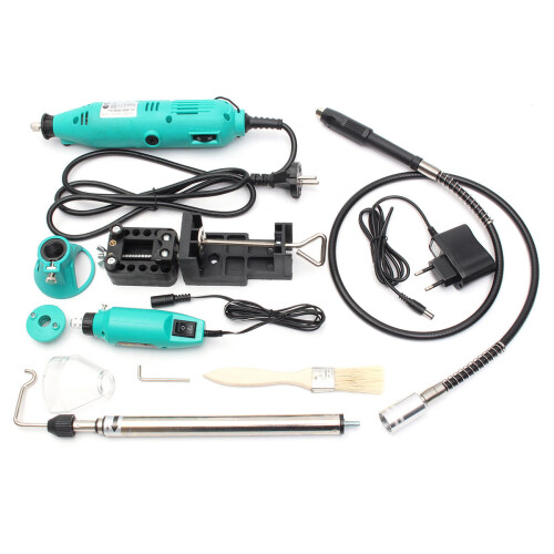181Pcs Mini Drill Electric Grinder Sanding Polishing Rotary Tool with Accessory Set 1