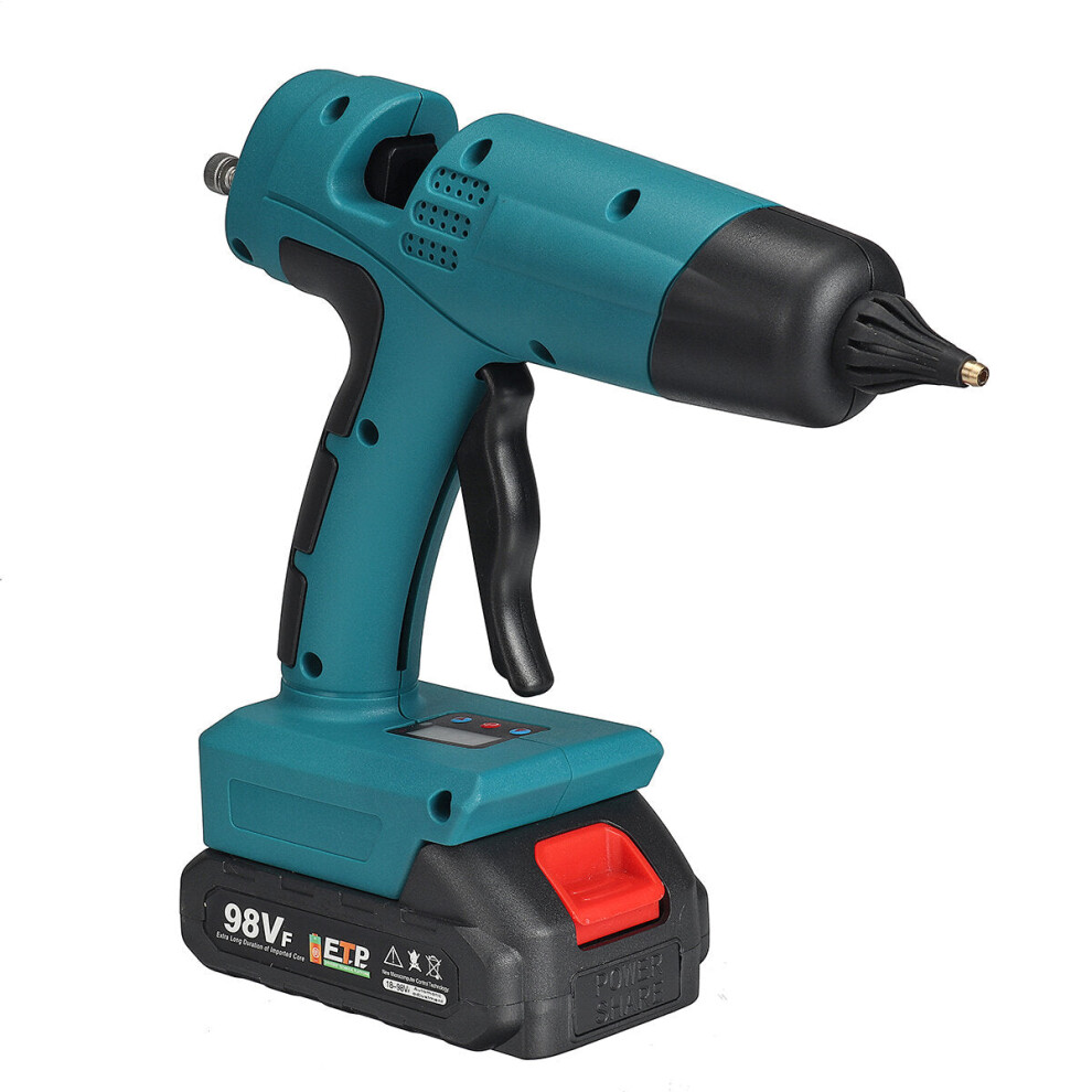 (One Battery) Hot Melt Glue Gun Cordless Rechargeable Hot Glue Applicator Home Improvement Craft Diy For Makita Battery 1138392124734