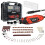 (220V EU Plug) 130W Rotary Tool Kit Electric Drill Mini Grinder Variable Speed with 200pcs Accessories 8