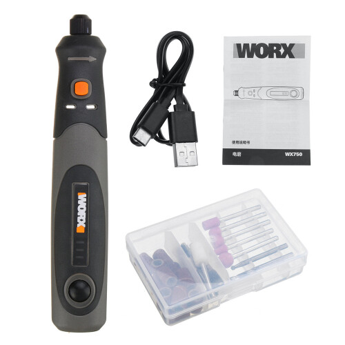 (WX106) 8V Rotary Tool USB Charger Electric Mini Drill Variable Speed Cordless Rotary Tool 2