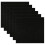 6-Pack Activated Carbon Litter Box Filters - Charcoal Odor Control for Rectangular Litter Boxes (15.5 x 16.5 cm) 1