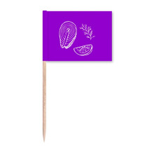 abal aquatic marine assemblage toothpick flags marker topper party decoration