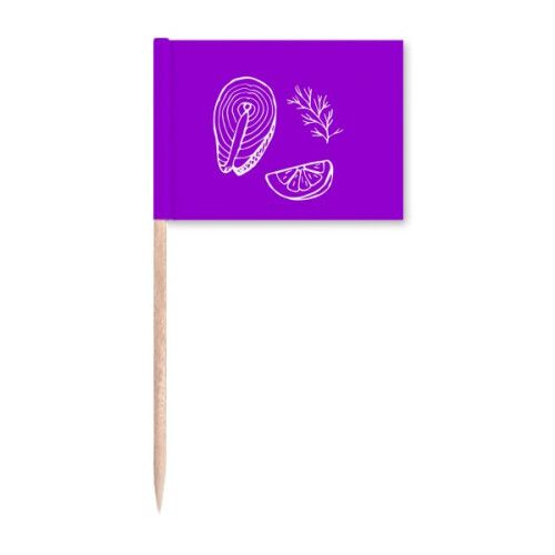 abal aquatic marine assemblage toothpick flags marker topper party decoration