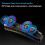 (White, Basic version) Bluetooth Wireless Game Speaker Soundbar USB 3D Stereo Subwoofer AUX FM Home Clock Indoor Sound Bar Computer Loudspeaker 7