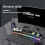 (White, Basic version) Bluetooth Wireless Game Speaker Soundbar USB 3D Stereo Subwoofer AUX FM Home Clock Indoor Sound Bar Computer Loudspeaker 4
