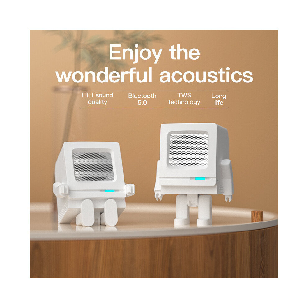 Wireless Mini Bluetooth Speaker Tws Stereo Outdoor Portable Subwoofer Column Hi-Fi Bass Speaker 5284966069041