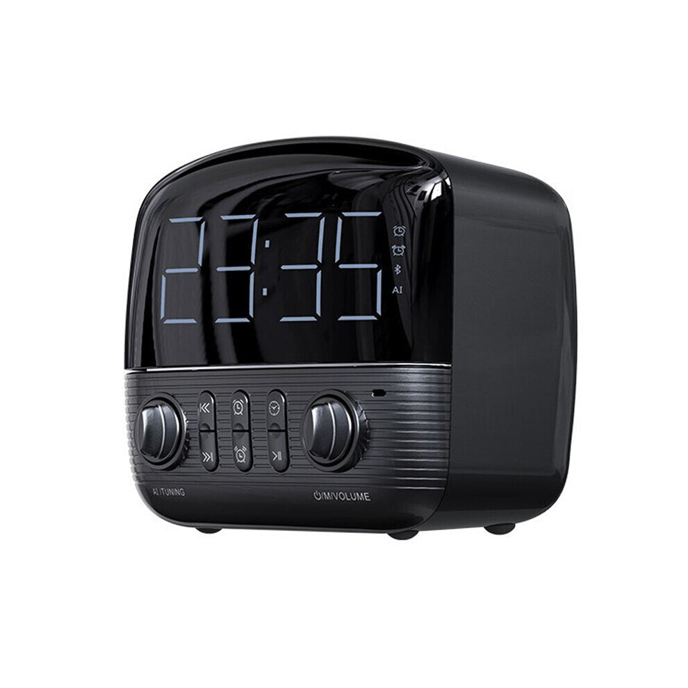 Wireless Bluetooth Speaker Mini Audio Alarm Clock FM Radio Retro Home Subwoofer for Outdoor Mobile Phone Computer Car-image-OPC-PFKBGWR-NEW