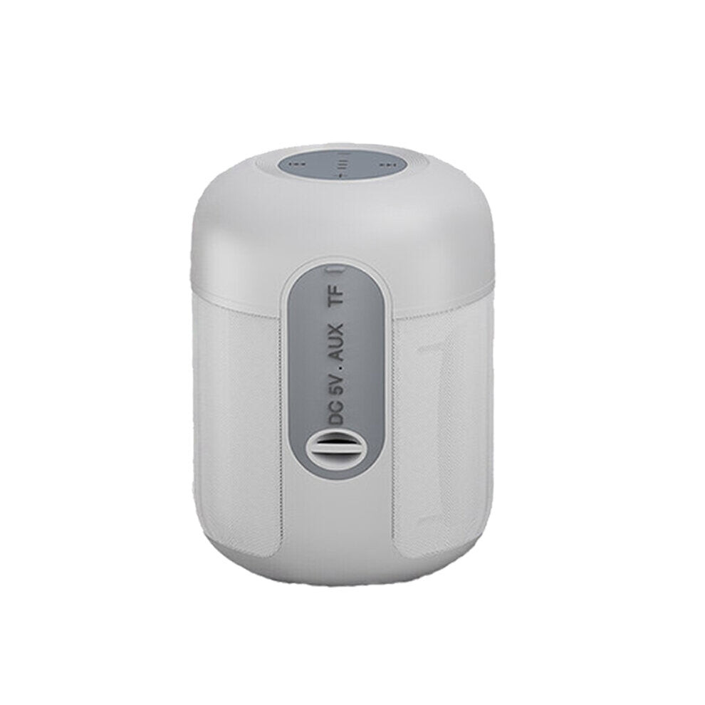 (White) Mini Portable 5.0 Bluetooth Speaker Wireless TWS Outdoor Speakers Column Subwoofer Stereo Loudspeaker Play 20H-image-OPC-PFKBGWT-NEW