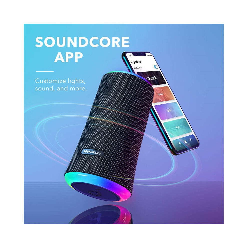 Bluetooth Speaker A3165 20W Wireless Speaker 360 Stereo Surround Sound Ipx7 Waterproof Partycast Eq Adjustment Subwoofer 5284966069072