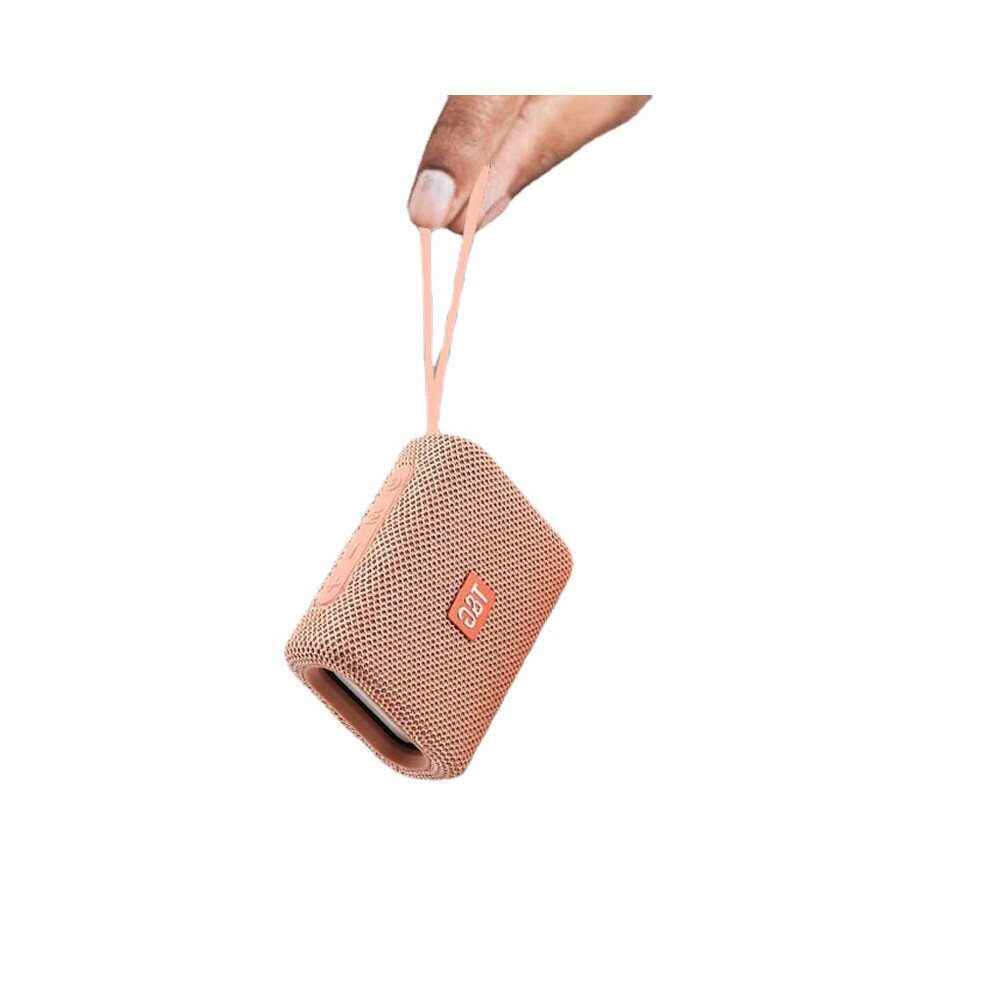 (Pink) Portable Bluetooth Speaker Wireless Hi-Fi Bass Subwoofer Waterproof Outdoor Boombox Stereo Loudspeaker Mini Speaker Pink 6112212092392