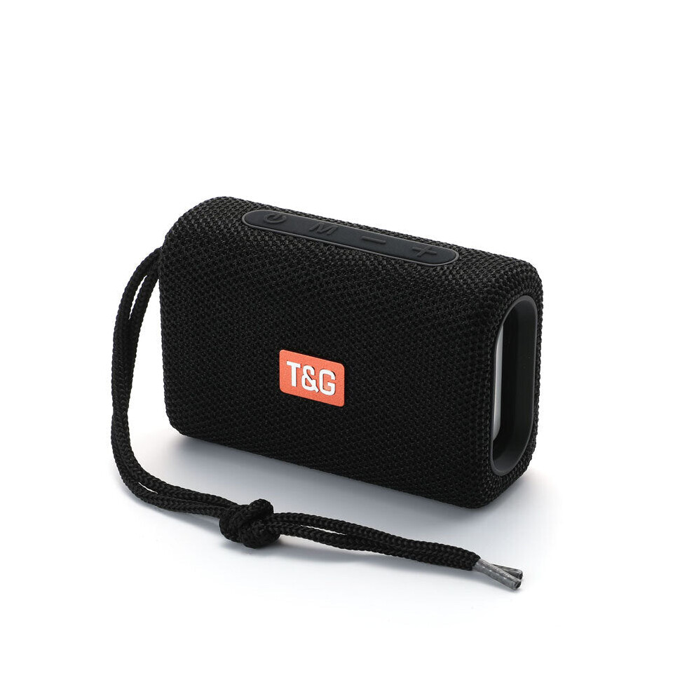 (Black) Portable Bluetooth Speaker Wireless Hi-Fi Bass Subwoofer Waterproof Outdoor Boombox Stereo Loudspeaker Mini Speaker Black 6112212092378