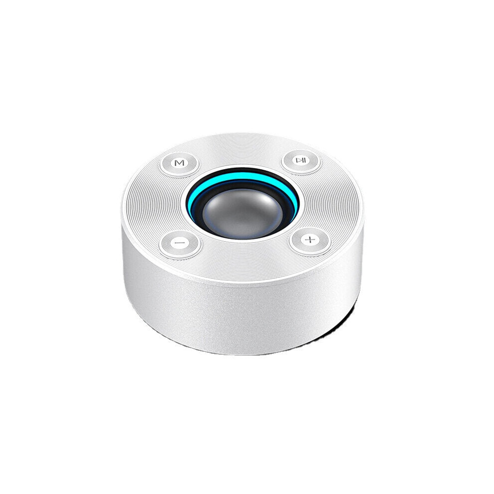 (White) Portable Wireless Bluetooth 5.0 Speaker Subwoofer Tws Interconnection 2800Mah Battery Life For Home Outdoor White 6112212088159