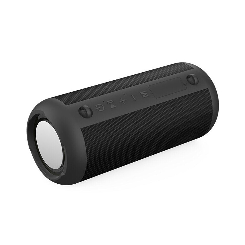 (Black) Wireless Speaker 20W Bluetooth Soundbar Dual Bass 6D Hi-Fi 3600Mah Tf Card Aux-In Ipx6 Waterproof Portable Outdoor Subwoofer With Mic Black 6112212088517