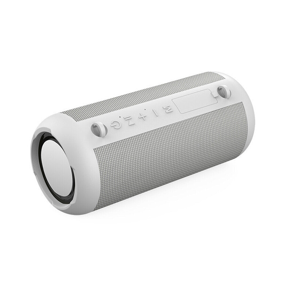 ( Gray) Wireless Speaker 20W Bluetooth Soundbar Dual Bass 6D Hi-Fi 3600Mah Tf Card Aux-In Ipx6 Waterproof Portable Outdoor Subwoofer With Mic Silver/Gray 6112212088531