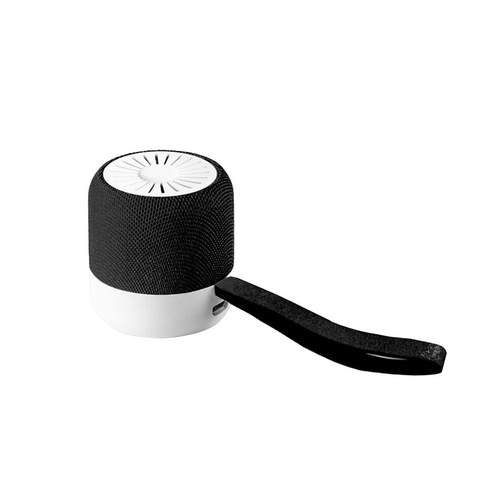 (Black) Mini Bluetooth Speaker 360 Degree 3D Sound Audio Small Speaker Creative Portable Wireless TWS Sound Box