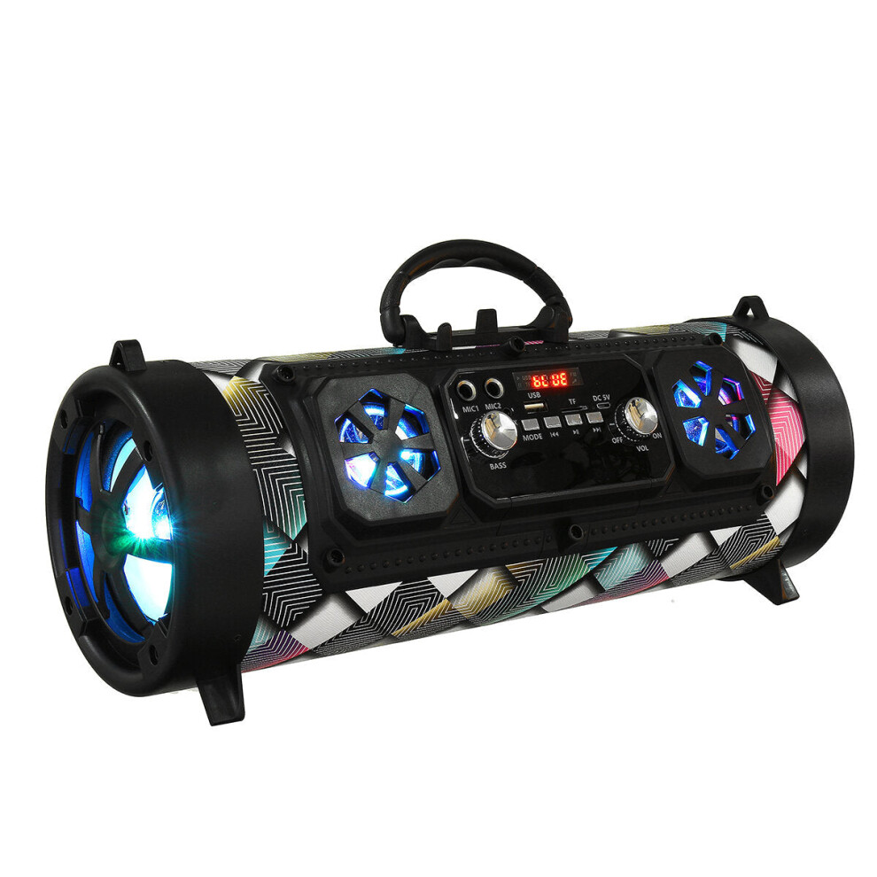 (Colorful) Portable Bluetooth Speakers Wireless Stereo Bass Support USB TF Radio Outdoor Speakers