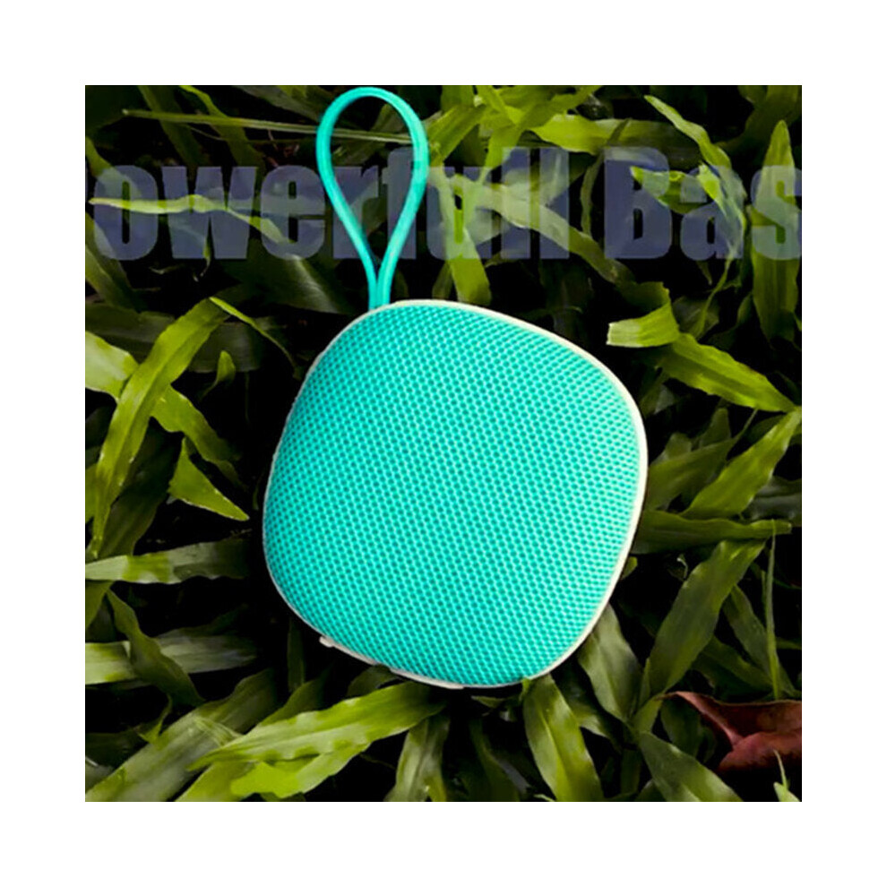 (Green) Portable Bluetooth 5.0 Speaker Ipx6 Waterproof Tws Function Magnetic Adsorption Bass Subwoofer Hi-Fi Sound Outdoor Speaker Green 6112212091623