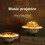 (With Remote Controller) Starry Sky Projection Light Flying Saucer Bluetooth Speaker Music Player LED Night Light With Remote Control 4