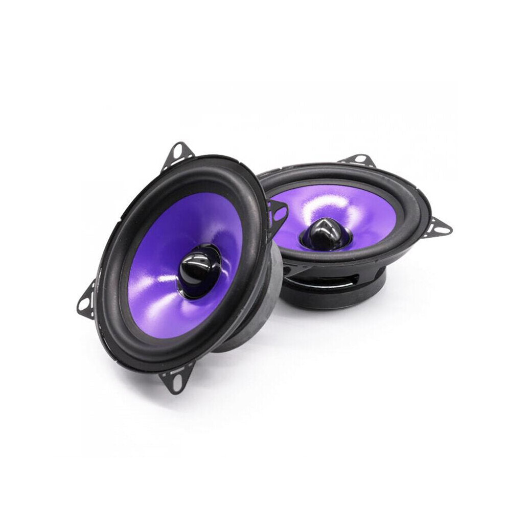 Full Range Frequency Car Audio Speaker Heavy Mid-bass4 Inch 70W Ultra-thin Modified Speaker Non-destructive Installation