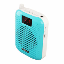 (Blue) Portable Bluetooth Speaker Microphone Voice Amplifier Booster Megaphone Speaker