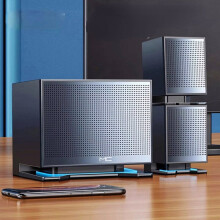 (Standard version) Home Theater System Wireless Computer Speakers Hi-Fi Stereo Subwoofer with Microphone Support USB TF AUX for Laptop PC TV Loudspeaker