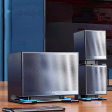 (Upgrade) Home Theater System Wireless Computer Speakers Hi-Fi Stereo Subwoofer with Microphone Support USB TF AUX for Laptop PC TV Loudspeaker