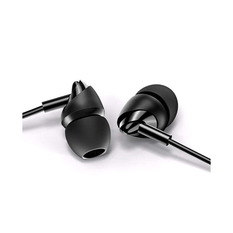 Wired Control 3.5mm In-ear Earphone 1.2m Stereo Music Earbuds Headphone with Mic for iPhone Huawei