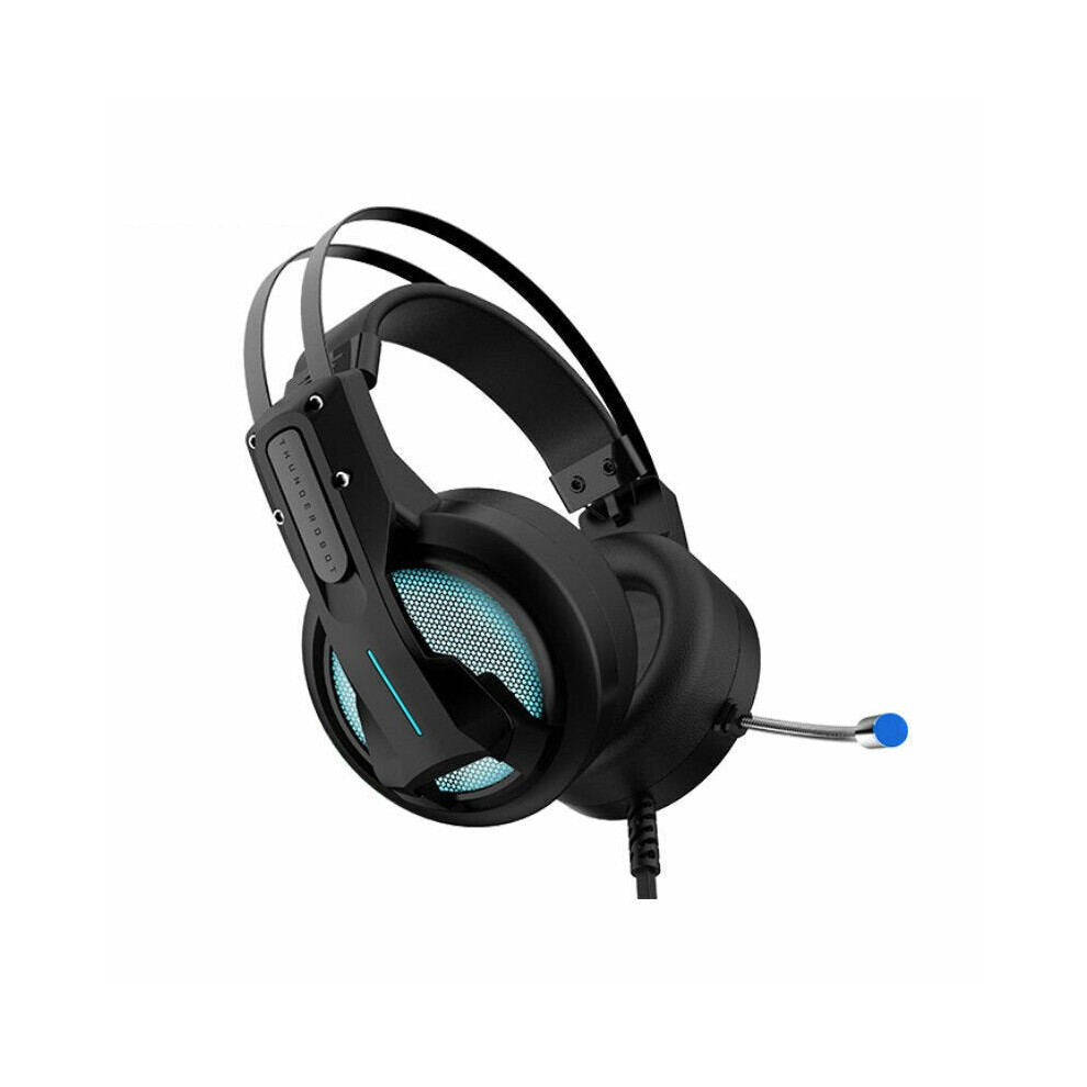 Gaming Headphone USB Wired 7.1 Virtual Stereo RGB Headset Headphone with Microphone for Laptop Computer PC Gamer