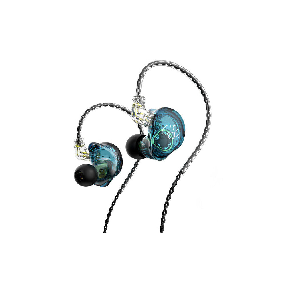 (, With-Microphone) Heavy Bass Wired Earphones Sports Noise Cancelling Heavy Bass Earbuds Hi-Fi Music Headset For Mobile Phone In-Ear Earphones Green 6112212297650