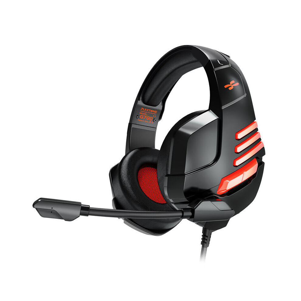 Wired Gaming Headphones 50Mm Large Driver Stereo Over Ear Lightweight Headset Noise Cancellation With Microphone 6112212295618