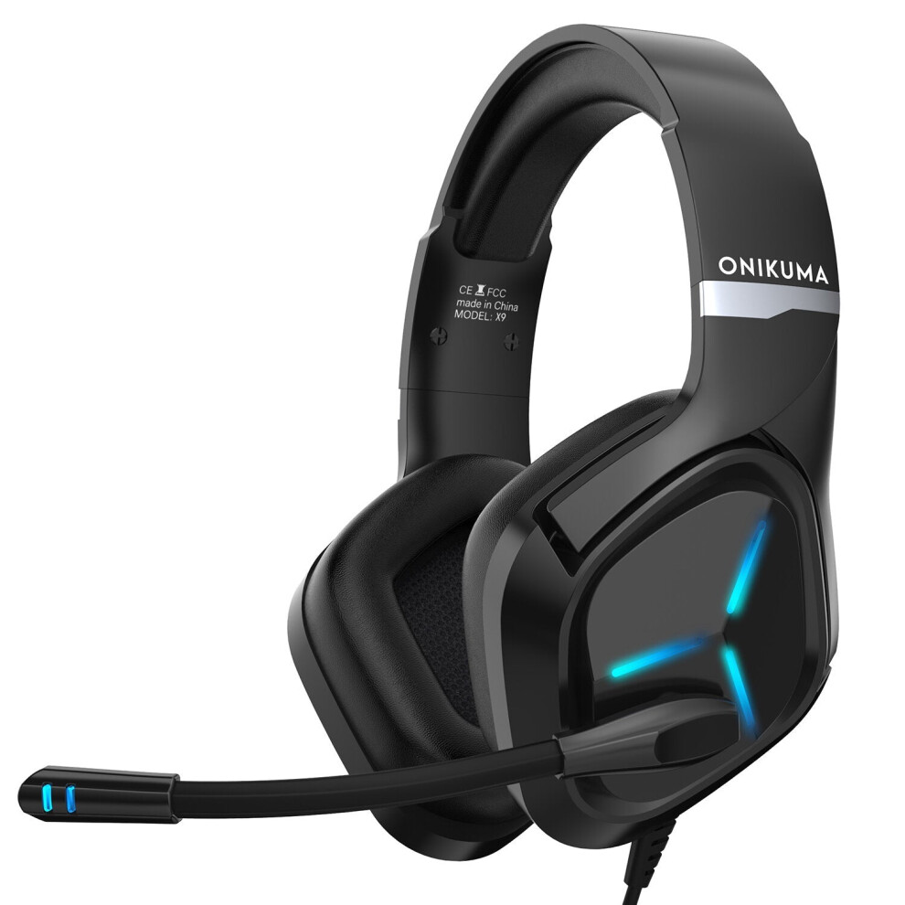 Audio Wired 3.5Mm Headphones Noise Cancelling Bass Surround Soft Memory Earmuffs Gaming Headset With Microphone 6112212294925