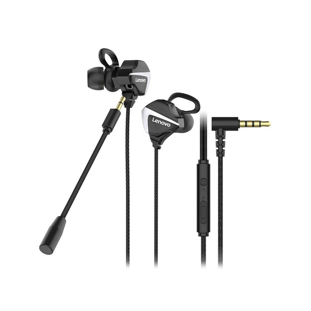 Earbuds 3.5Mm In Ear Wired Game Headset Subwoofer Driven Microphone Headset For Smart Phones 6112212293898